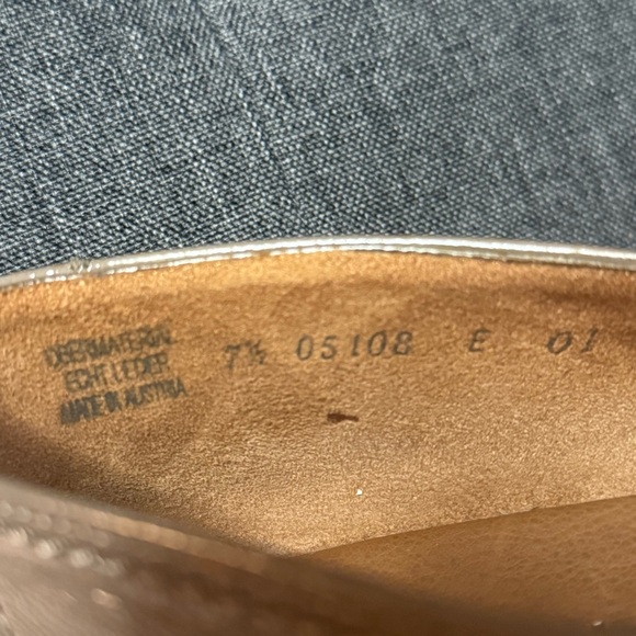 Paul Green Urban Lug Sole Loafer - Fango Earth Combo  Taupe Brown Leather - Picture 7 of 9